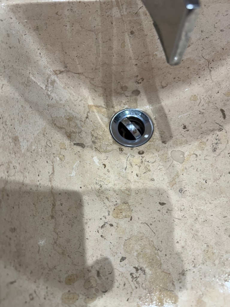 Shaped Stone Sink
