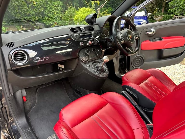 Abarth 595 all original top spec car, xenon's, pan roof, turismo leather, hpi clear, fsh, px swap?