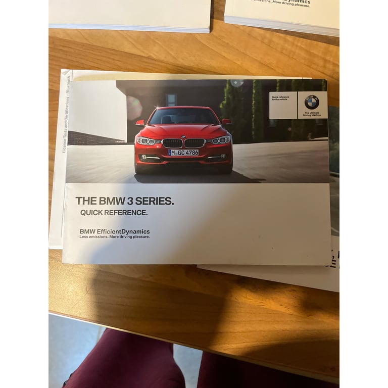BMW booklets 