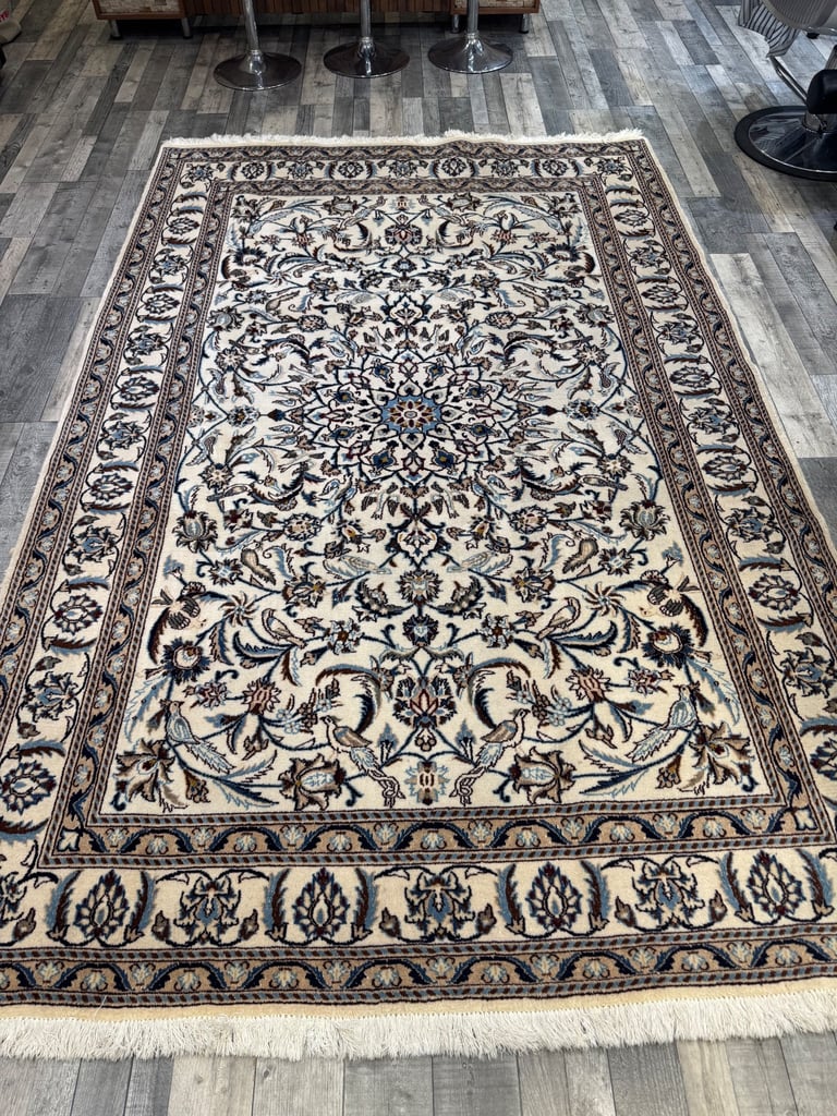 image for Very Rare and fine handmade Persian Naine rug 310 x 200 cm 