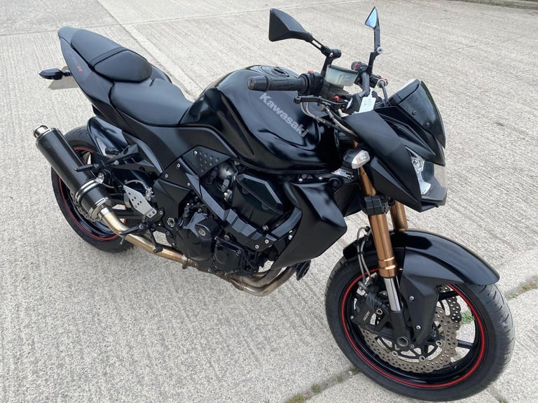 2012 12 KAWASAKI Z750R ZR 750 NBF Z750 BLACK NAKED ZR750 11k MILES ONLYNEW MOT