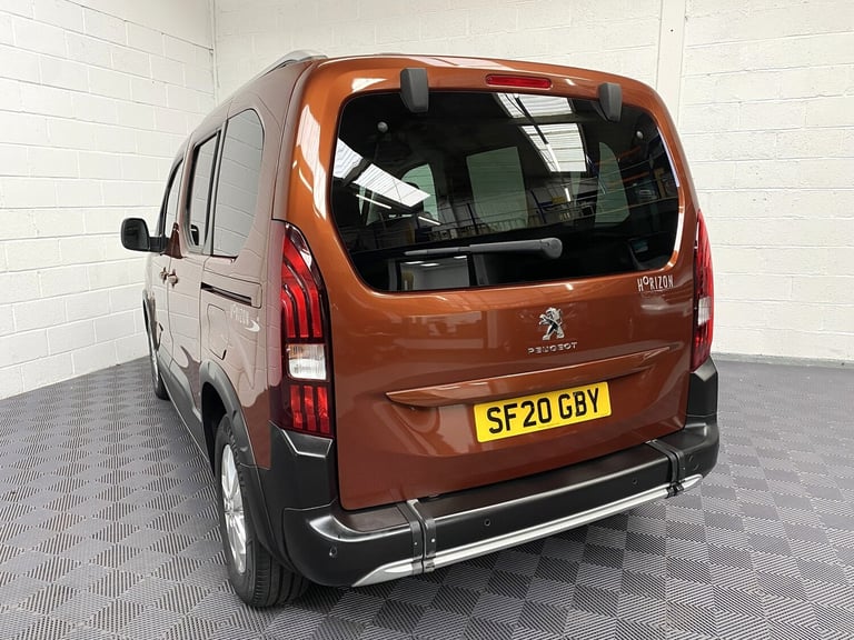 2020 20 Peugeot Rifter Allure 1.5 HDi 3 x SEAT WHEELCHAIR ACCESSIBLE VEHICLE WAV
