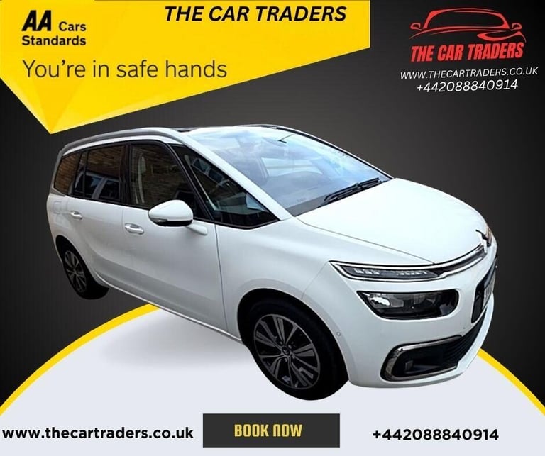 image for 2018 Citroen C4 Grand Picasso 1.6 BlueHDi Flair MPV 5dr Diesel EAT6 Euro 6 (s/s) (120 ps) MPV Die...