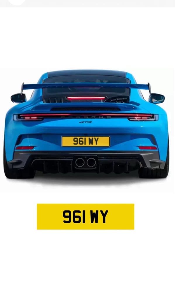 image for Dateless cherished 3x2 private number plate 
