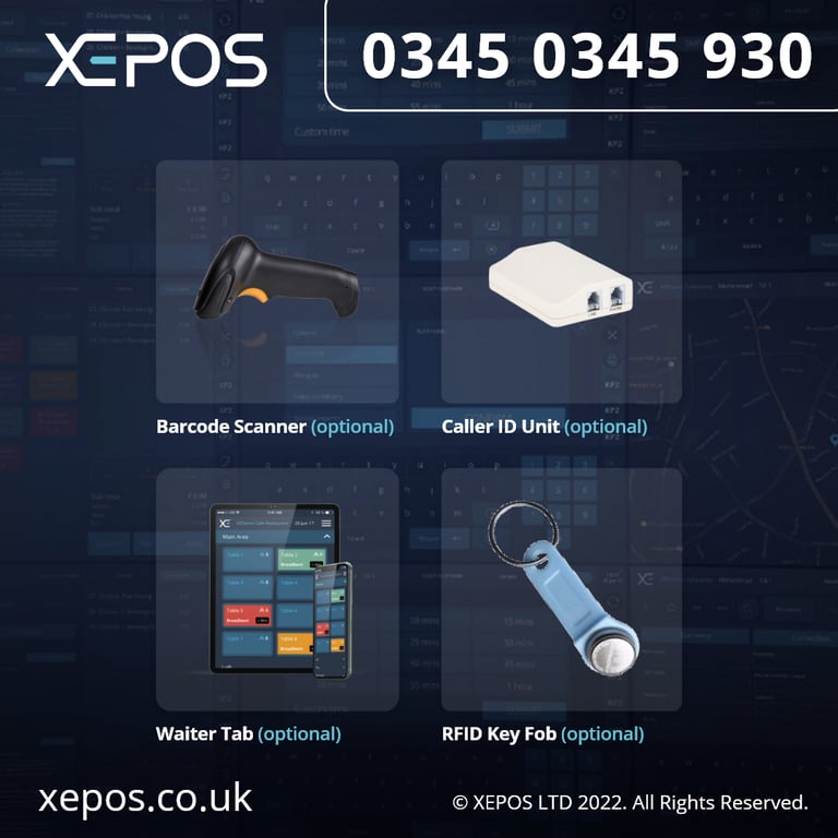 £99 BRAND NEW All in One XEPOS Salon System - EPOS Till Hair Nail Tanning Beauty Barber Hairdresser