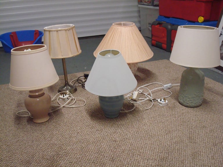 BEDSIDE LIGHTS OR SIDE LIGHTS VARIOUS STYLES