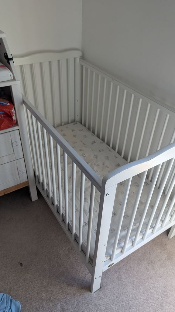 image for Child Cot with Mattress 