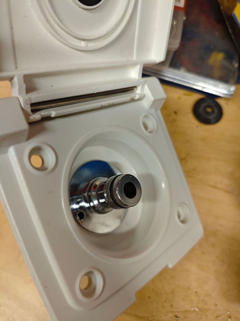 Caravan water connector