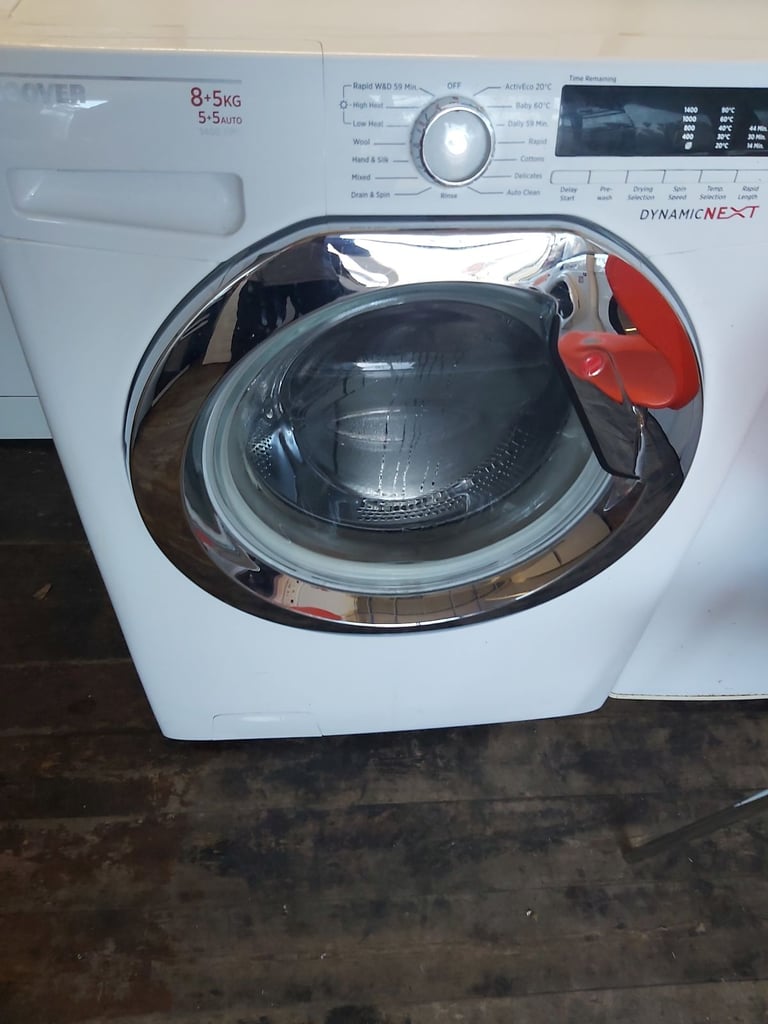 Hoover 8+5 kg washer dryer free delivery and connect it 