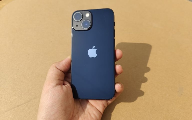 image for Like New Used Apple Iphone 13 Mini Unlocked One Year Warranty  