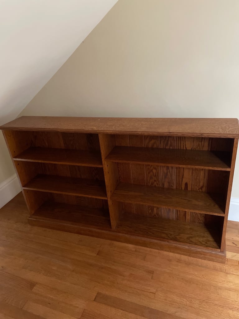 image for Solid oak bookcase