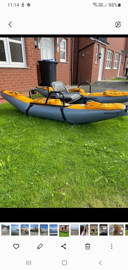 image for Inflatable Catermeran/ fishing boat 