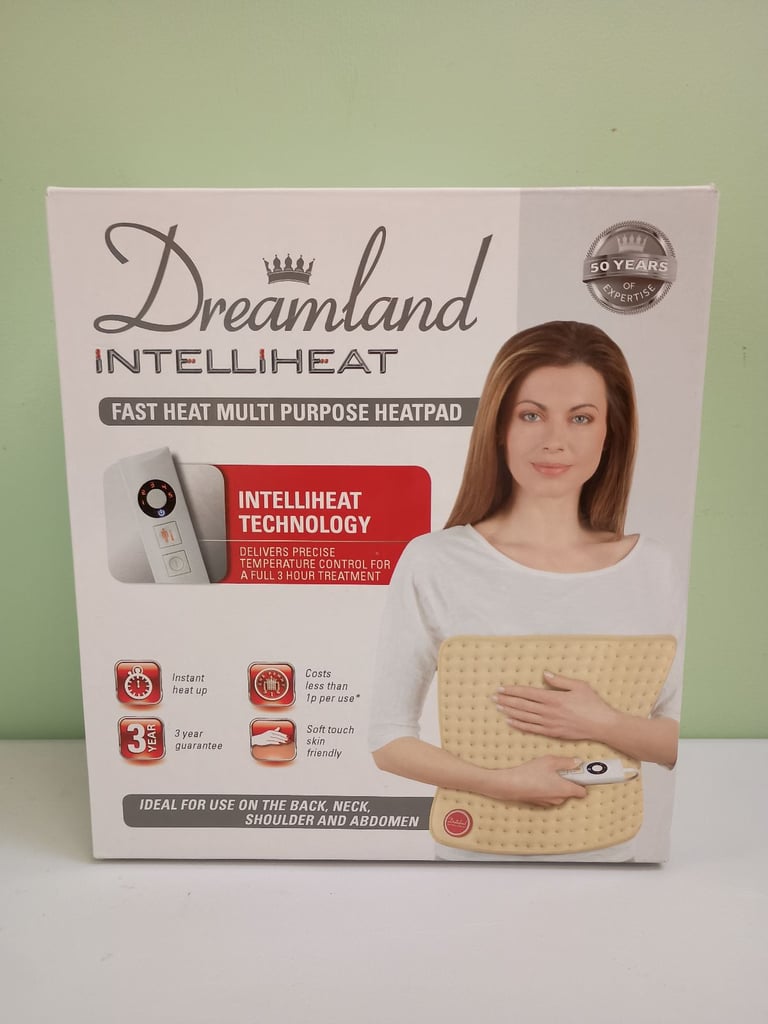 image for Dreamland Intelliheat Fast Heat Mutli Purpose Heatpad