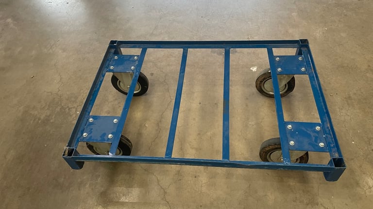 Base of a hand trolley