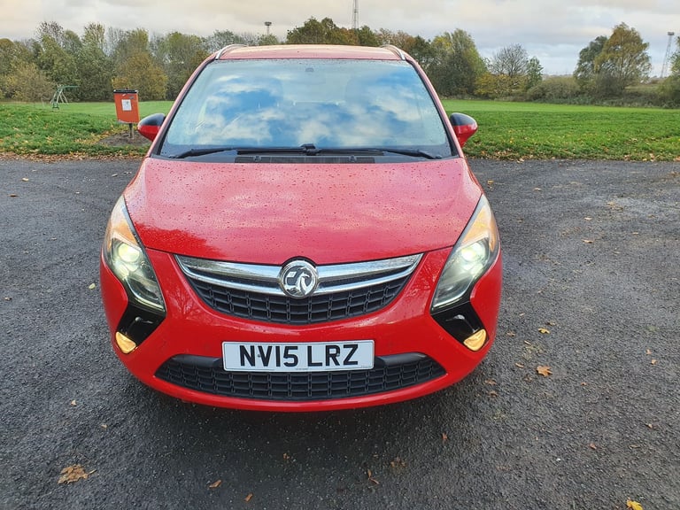 Vauxhall zafira tourer 2.0 cdti sri 2015 15 reg 7 seater 6 speed fsh mot 2026 runs great 