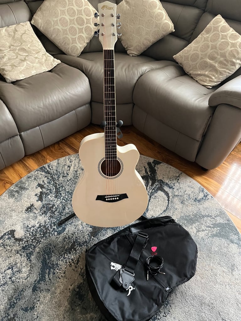 Tiger electro acoustic guitar 