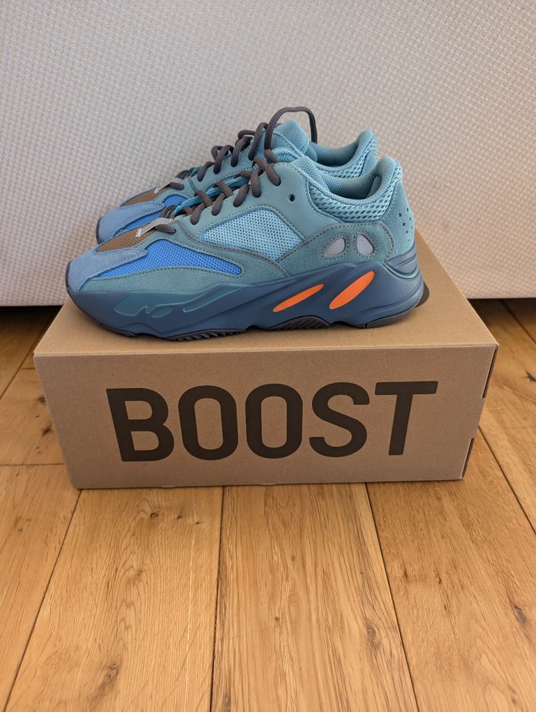 adidas gazelle silver green womens Yeezy Boost 350 V2 'Dazzling Blue' main image 1