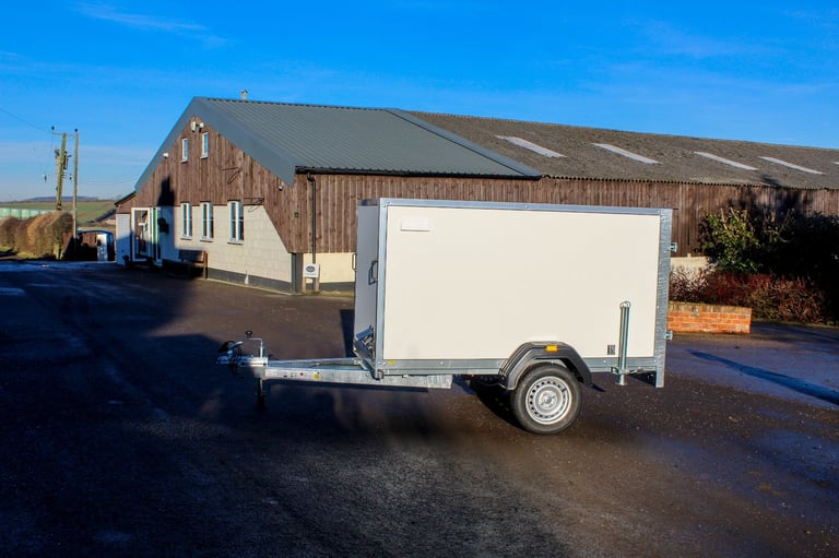 Debon roadster C220 box van trailer - £2209 + VAT ✅- White