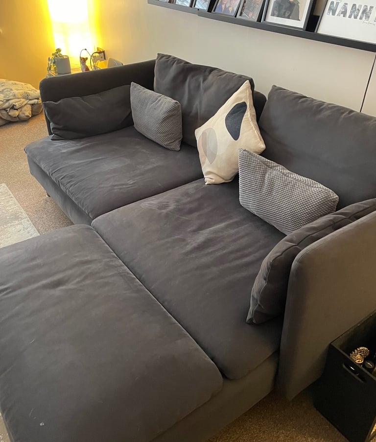 IKEA SODERHAMN CHARCOAL SOFA