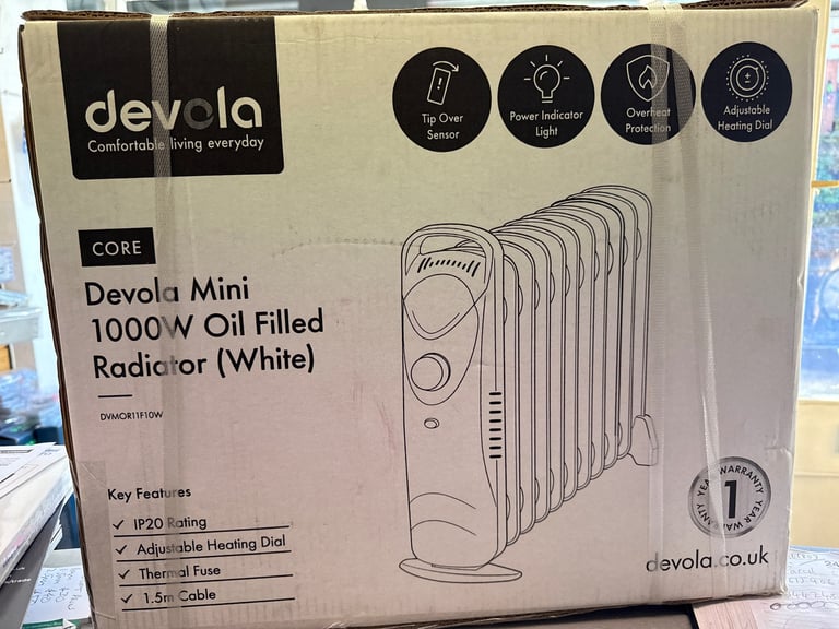 image for Oil filled radiator brand new boxed