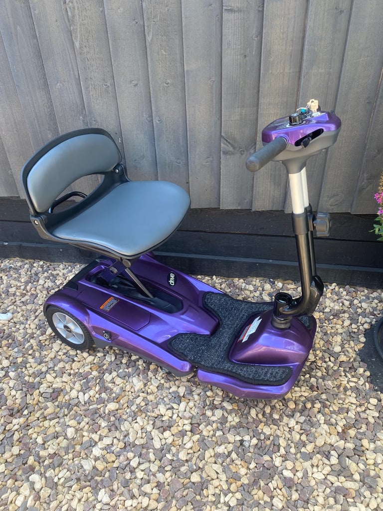 Dual Wheel Automatic Folding Mobility Scooter Lightweight