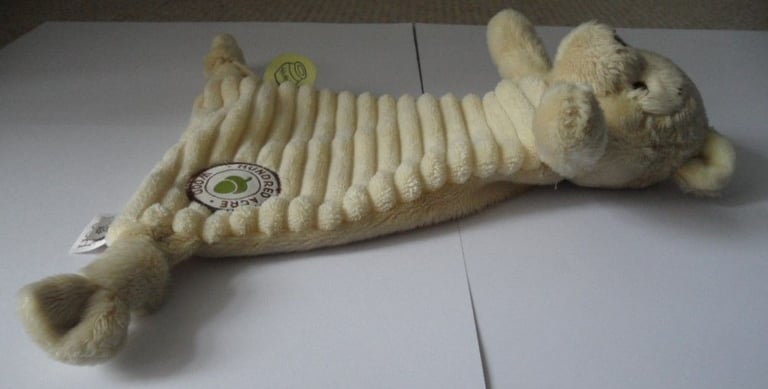 Hundred Acre Wood WINNIE-THE-POOH COMFORT BLANKET Baby Soft Toy Disney Plush Cuddly 