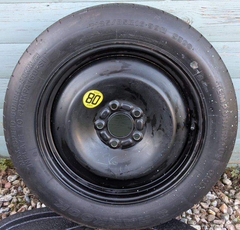 Hankook T125 85R16 99M S300 space saver spare wheel (Fits Ford CMax Mk2, Focus Mk2)