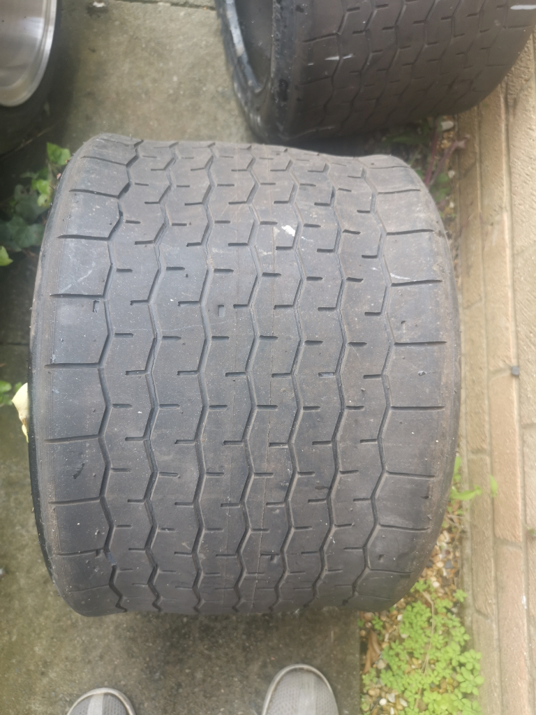 13INCH FIRESTONE DRAG RACING TYRES SLICKS OFF ROAD TYRE PAIR X2 USED