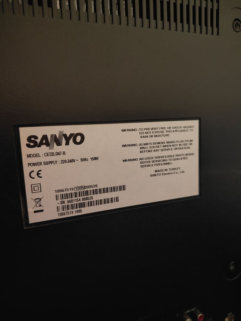 Great 32 inch TV for a new home