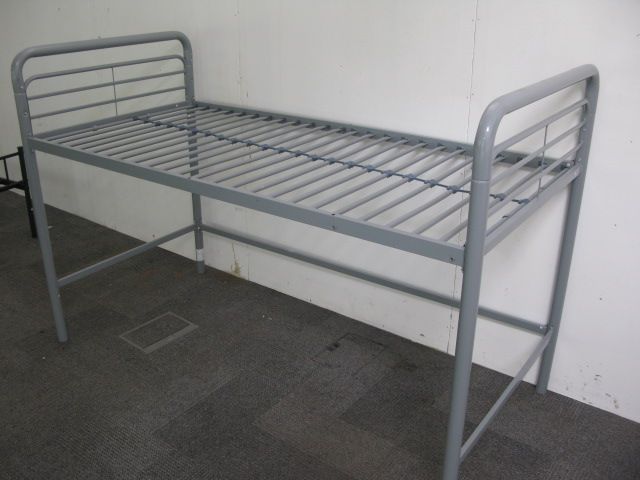 High Sleeper Bed Single Metal Bed Frame . Height from ground to the bed base is 97cm