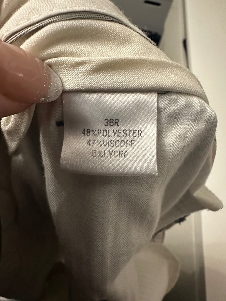 Free suit & spare trousers