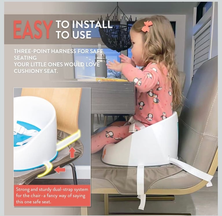 Booster Squish Seat | 12m+ - 5yrs (60lbs)