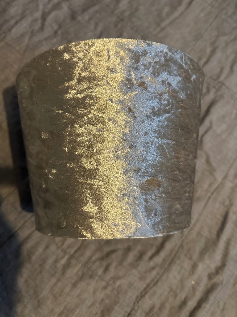 Lamp shade gray/silver