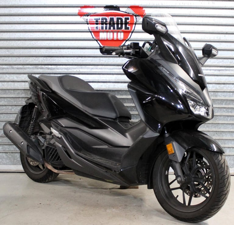 image for 2020 70 HONDA NSS 125 AD-K ABS FORZA BLACK SCOOTER CAT N TRADE SALE 32K NEW MOT