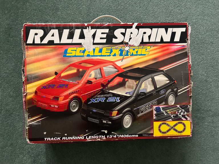 Scalextric - Rallye Sprint Set (Year 1992)