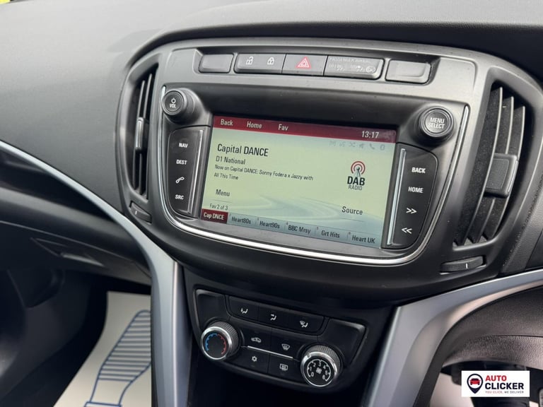 2017 Vauxhall Zafira Tourer 1.6 CDTi ecoFLEX Design MPV 5dr Diesel Manual Euro 6 (s/s) (134 ps) M...