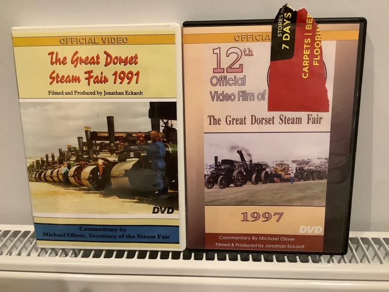 THE GREAT DORSET STEAM FAIR ON DVD.