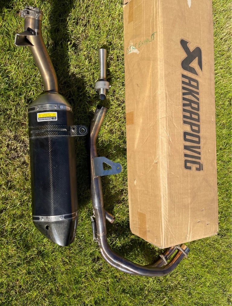 HONDA CBR500r AKRAPOVIC MOTORBIKE FULL EXHAUST KIT