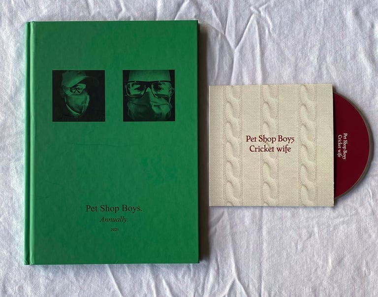 image for PET SHOP BOYS - ANNUALLY 2021 BOOK WITH CD