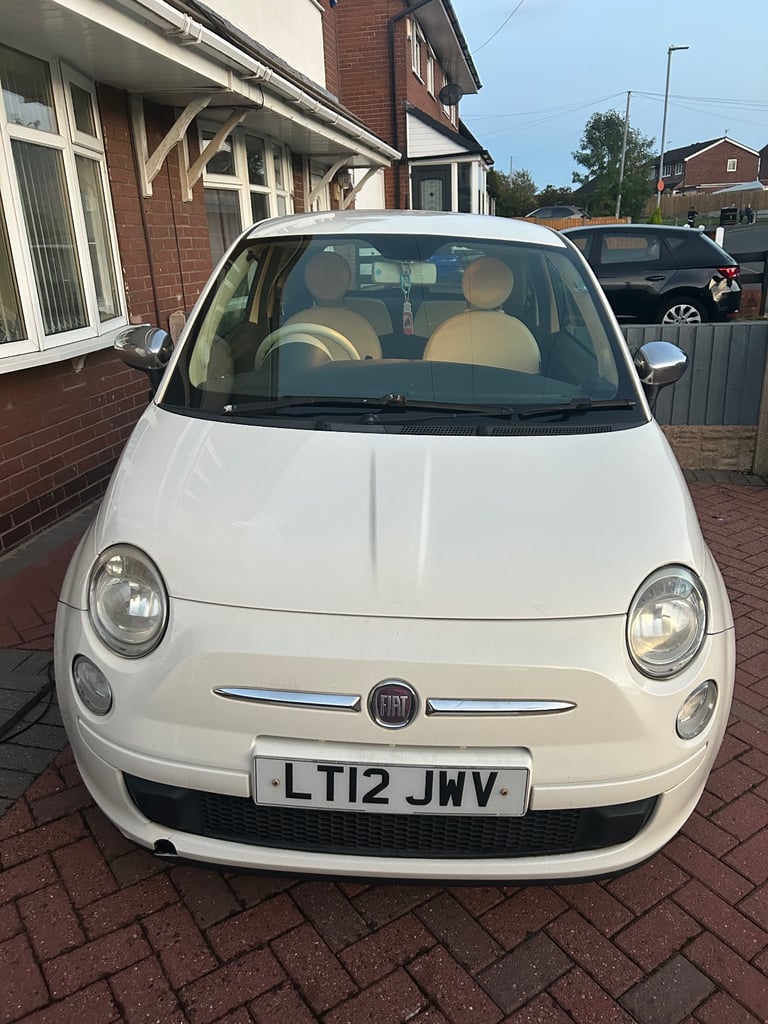Fiat, 500, Hatchback, 2012, Manual, 1242 (cc), 3 doors