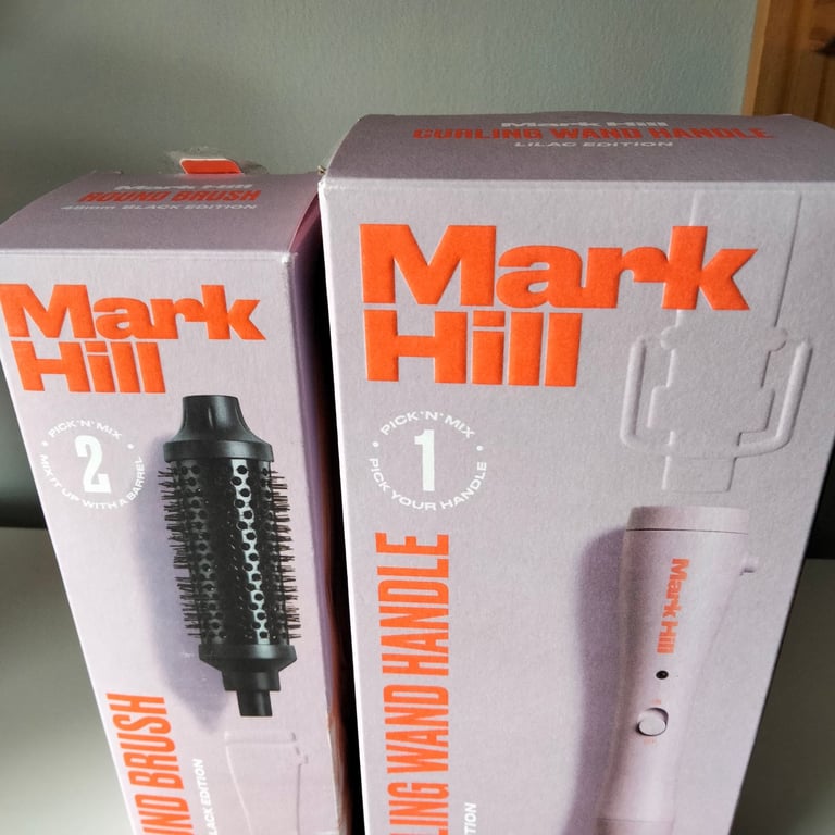 Heated brush for waves/curls