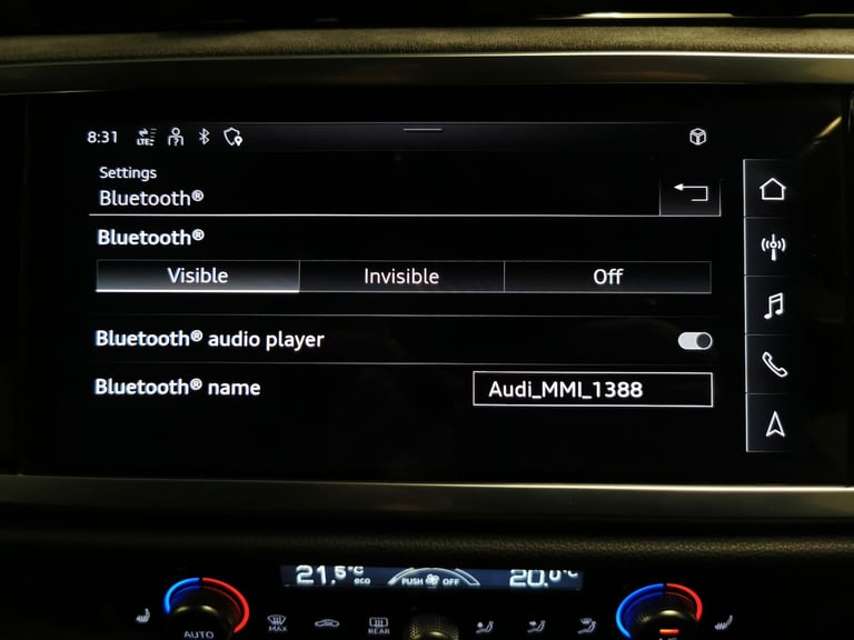 2022 Audi Q3 2.0 TDI 35 Vorsprung Sportback 5dr Diesel S Tronic quattro Euro 6 (s/s) (15 Suv Dies...