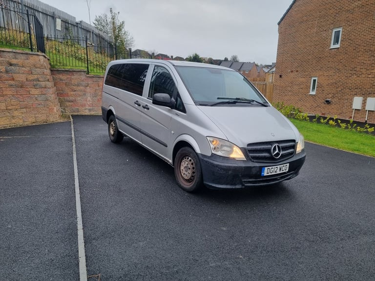 2012 MERCEDES-BENZ VITO TRAVELINER AUTOMATIC LONG MOT 9 SEATER SWB