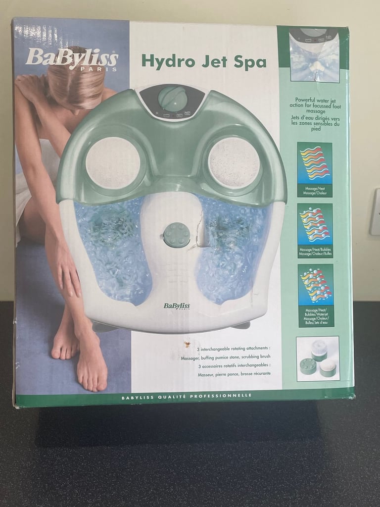 image for BaByliss Hydro Jet Foot Spa (new, unused)