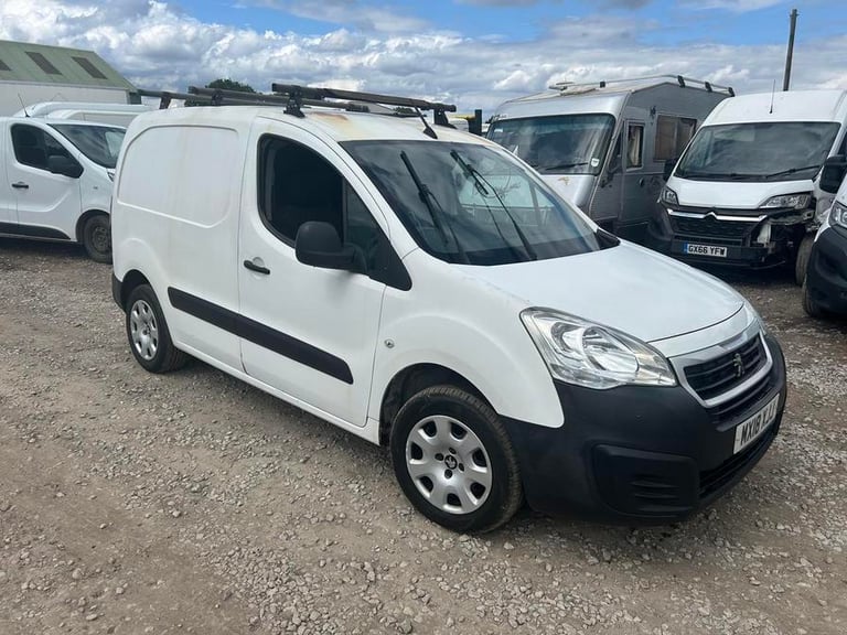 2018 Peugeot Partner Partner Professional L1 Blue HDi Panel Van DIESEL Manual