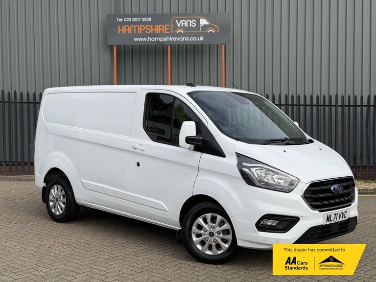 image for 2021 Ford Transit Custom 2.0 300 EcoBlue Limited Panel Van 5dr Diesel Auto L1 H1 Euro 6 (s/s) (13...