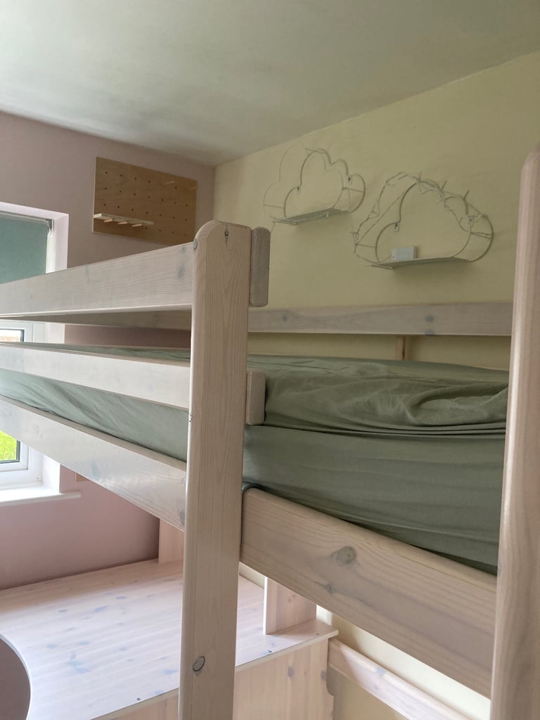 Thuka HIT high sleeper with Desk & Chairbed