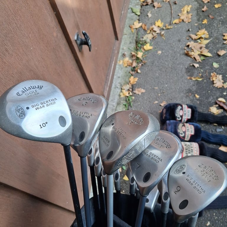 Full Set of Mens Golf Clubs - Callaway Big Bertha 