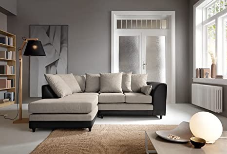 image for Sale Free Delivery 3+2 Seater Brown Beige Leather Sofa 