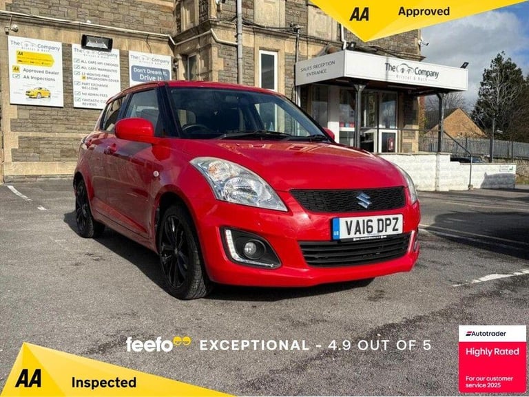 image for 2016 Suzuki Swift 1.2 SZ-L Euro 6 5dr HATCHBACK Petrol Manual